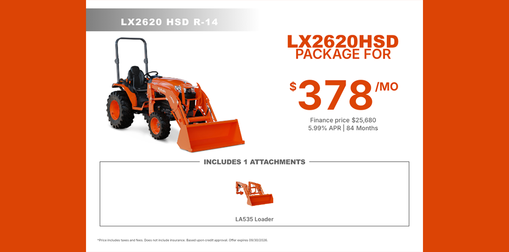 LX2620HSD Package - LX2620HSD with Loader